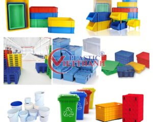NHỰA VIỆT THÀNH VTP - chuyên sản xuất thùng nhựa công nghiệp đa dạng chủng loại và kích thước: