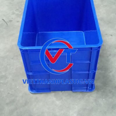 Thùng Nhựa Đặc HS026 Sóng Bít 3T9