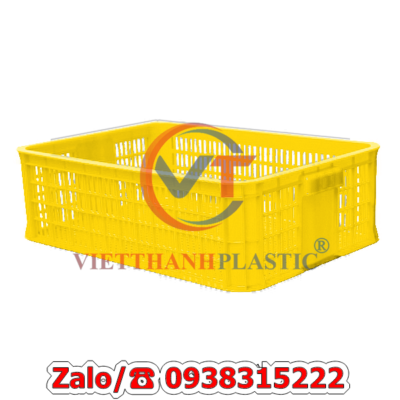 Thùng nhựa rỗng HS009 – Sóng hở 1T9