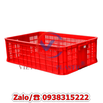 Thùng nhựa rỗng HS009 – Sóng hở 1T9