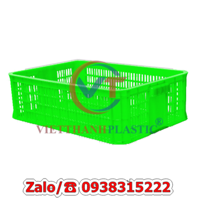 Thùng nhựa rỗng HS009 – Sóng hở 1T9