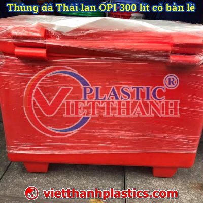 ﻿Thùng đá Thái lan OPI 300 lít có bản lề