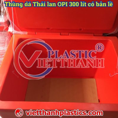 ﻿Thùng đá Thái lan OPI 300 lít có bản lề