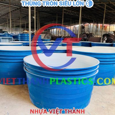 THÙNG NHỰA TRÒN SIÊU LỚN 5000L – GIẢI PHÁP CHỨA ĐỰNG TỐI ƯU CHO CÔNG NGHIỆP & NÔNG NGHIỆP