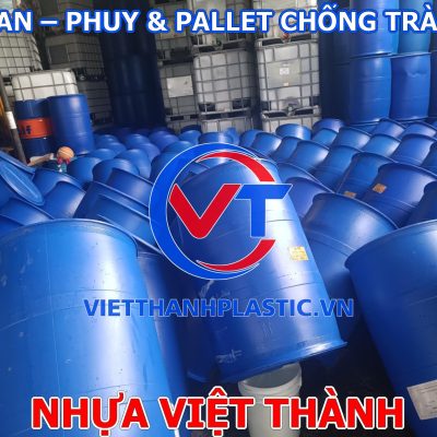 Can – Phuy – Thùng & Pallet Chống Tràn – Giải Pháp An Toàn Toàn Diện Cho Kho Xưởng Hóa Chất