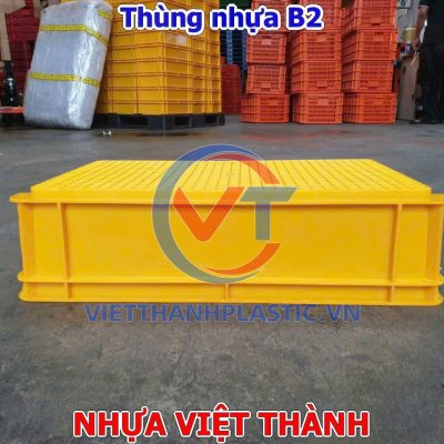 THÙNG NHỰA CÔNG NGHIỆP B2 | NHỰA VIỆT THÀNH