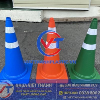 CỌC TIÊU GIAO THÔNG NHỰA VIỆT THÀNH – CHÓP NÓN GIAO THÔNG ĐẠT CHUẨN TCVN