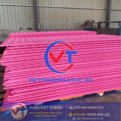 TẤM NHỰA HDPE LÓT SÀN CHỐNG LẦY CHỊU LỰC CAO CHO XE TẢI, XE CONTAINER