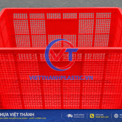Sóng Kẻ 2726 Sóng 5 Bánh Xe Nhựa Việt Thành – Giải Pháp Lưu Trữ Và Vận Chuyển Hàng Hóa Chuyên Nghiệp