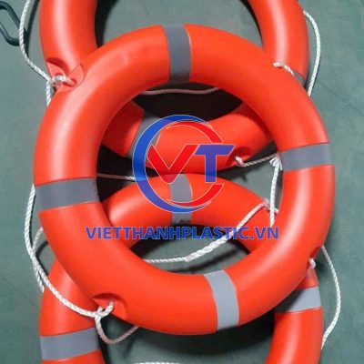 Phao Tròn Cứu Sinh Nhựa PE – Độ Nổi Cao, Chống Va Đập, Bền Ngoài Trời | Nhựa Việt Thành