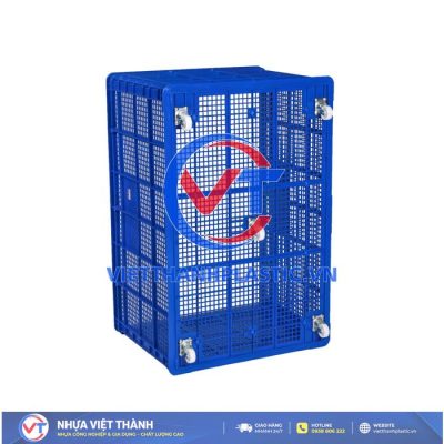 Sóng Kẻ 2726 Sóng 5 Bánh Xe Nhựa Việt Thành – Giải Pháp Lưu Trữ Và Vận Chuyển Hàng Hóa Chuyên Nghiệp