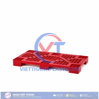 Pallet nhựa đơn 1070 × 600 × 100 mm