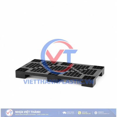 Pallet nhựa đơn 1070 × 600 × 100 mm